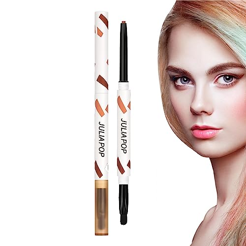 Eyeliner-Stift,Mehrfarbiger Make-up-Lidschattenstift mit Pinsel | Schnell trocknendes Make-up-Zubehör, Eyeliner, Augenstift, Geschenk für Halloween, Party, Geburtstag, Weihnachten Decorhome von Decorhome