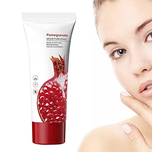 Gesichtswaschmittel - Rose Fruity Aufhellendes Gesichtswaschmittel für Frauen,100 g Gesichtswaschmittel, täglicher Gesichtsreiniger, erfrischende Tiefenreinigung von Make-up-Rückständen und Decorhome von Decorhome