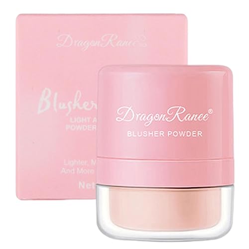 Kissenrouge | Mushroom Natural Bright Face Shimmer Rouge - Hochpigmentiertes, langanhaltendes Make-up-Puder-Rouge-Make-up für Frauen und Mädchen Decorhome von Decorhome