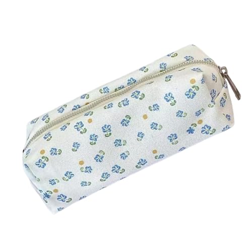 Kosmetiktasche – Make-up-Pinseltasche, Kosmetik-Aufbewahrungstasche für einfache Organisation, stilvolle Reisetasche, Make-up-Organizer, Canvas-Kulturbeutel für Damen und Mädchen, kleine von Decorhome