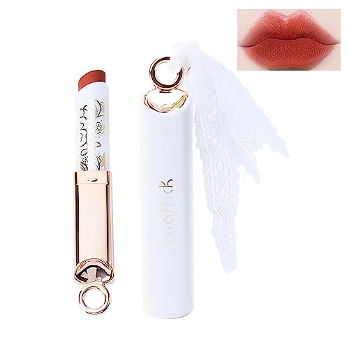 Samtmatter Lippenstift,Lip Cosmetic Nude Lippenstift | Samtiges Lippen-Make-up, Nude-Lippenstift – verblasst nicht, wasserfest, hochwirksamer Farb-Lippenstift als Geschenk für Frauen Decorhome von Decorhome