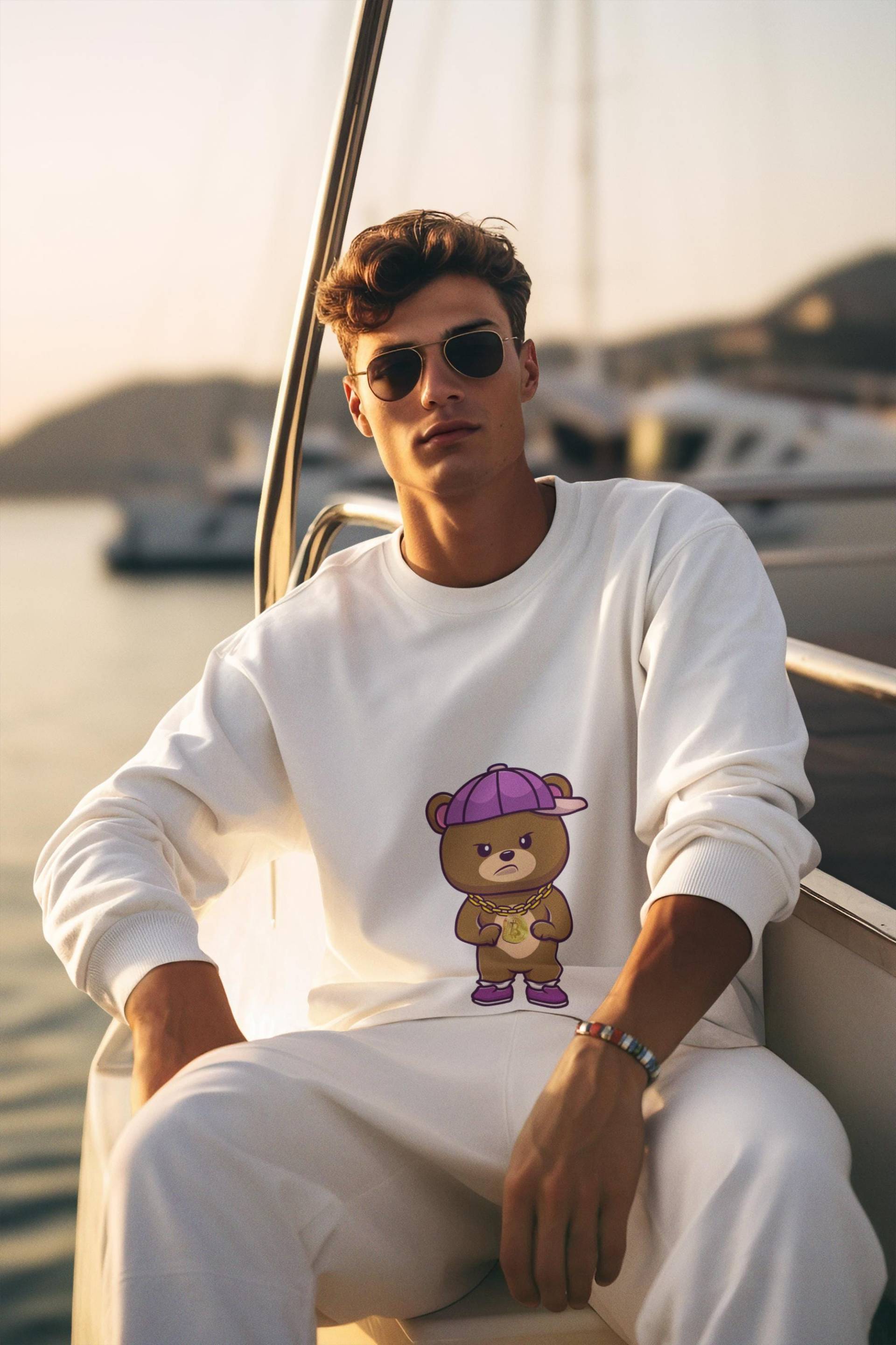 Decriptio Unisex Pullover Mit Rundhalsausschnitt von Decriptio