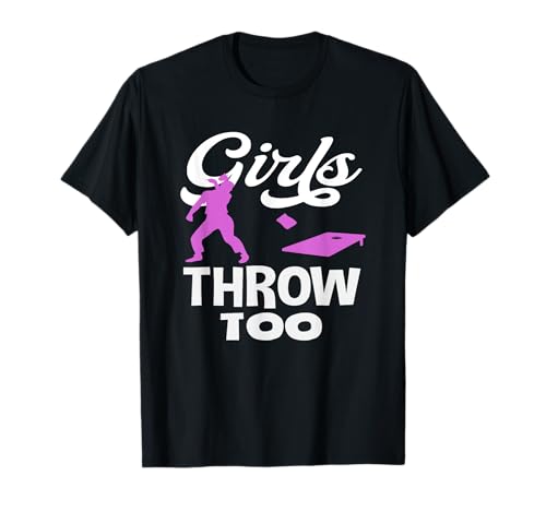Lustiges Statement für Mädchen T-Shirt Lustiges Statement für Mädchen T-Shirt von Dedicated Cornhole Players and Backyard Game Gifts