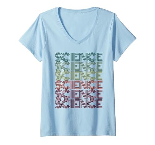 Damen Süßes SCIENCE Squad Klassenzimmerteam Think STEM Nerd Tech Lab T-Shirt mit V-Ausschnitt Damen Süßes SCIENCE Squad Klassenzimmerteam Think STEM Nerd Tech Lab T-Shirt mit V-Ausschnitt von Dedicated Geek I Inspire Teach Graduate Chemistry