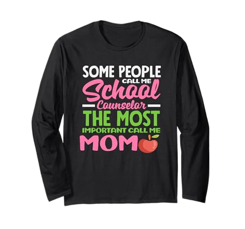 Manche Leute nennen Mich Schulberater, die meisten nennen Mich Mama Langarmshirt Manche Leute nennen Mich Schulberater, die meisten nennen Mich Mama Langarmshirt von Dedicated School Counselors and Student Support