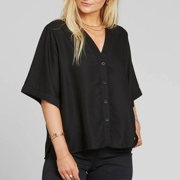 DEDICATED Bluse Odense - Black von Dedicated