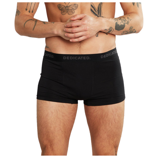DEDICATED - Boxer Briefs Kalix Base 5-Pack - Alltagsunterwäsche Gr XXL schwarz von Dedicated