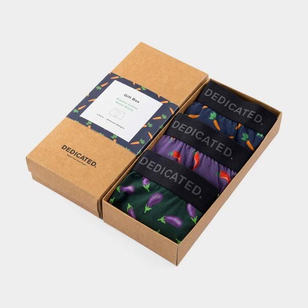DEDICATED Boxershorts Kalix - 3er Geschenkbox Vegetable DEDICATED Boxershorts Kalix - 3er Geschenkbox Vegetable von Dedicated