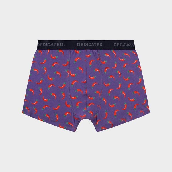 DEDICATED Boxershorts Kalix Chili - Purple von Dedicated