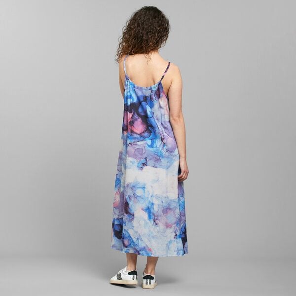 DEDICATED Dress REIMERSHOLME Ocean Ink Multi Color von Dedicated
