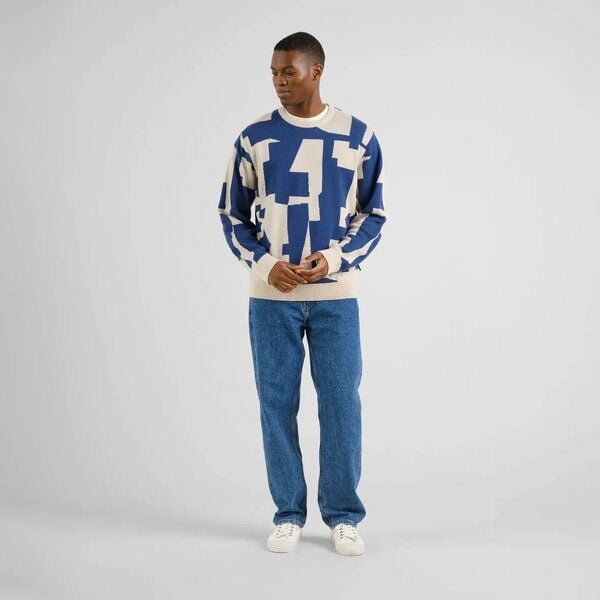 DEDICATED Herren Strickpullover Sweater MORA Abstract Chaos von Dedicated