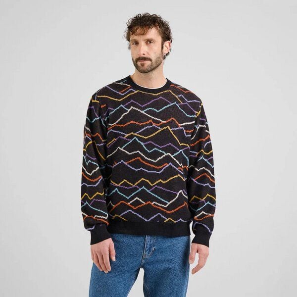 DEDICATED Herren Strickpullover Sweater MORA Line Mountain von Dedicated