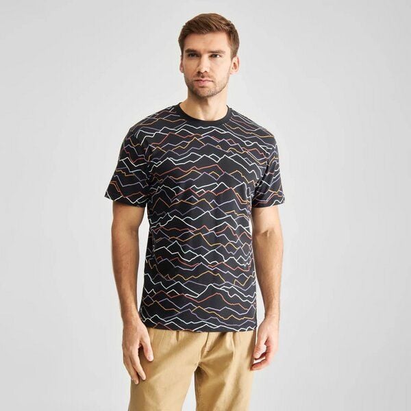 DEDICATED Herren T-Shirt Stockholm Line Mountains von Dedicated