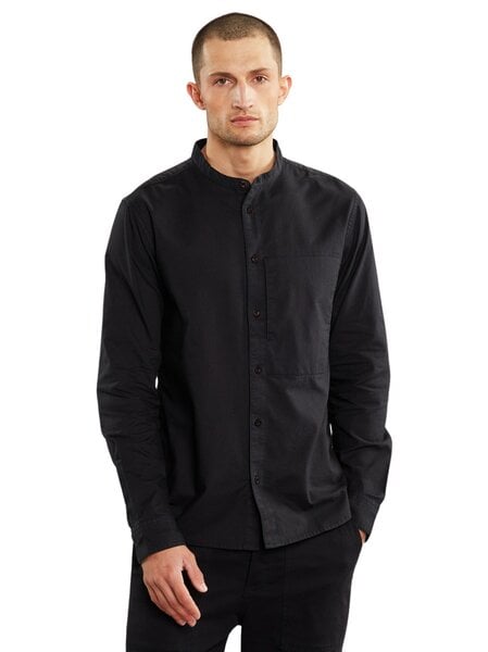 DEDICATED Shirt Onsala Oxford - Black von Dedicated