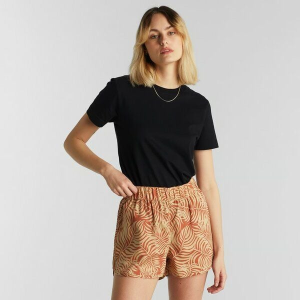 DEDICATED Shorts Sandvika - palm leaves beige DEDICATED Shorts Sandvika - palm leaves beige von Dedicated