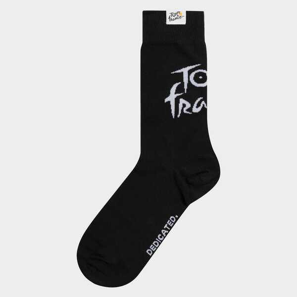 DEDICATED Socks Sigtuna Tour de France Black von Dedicated