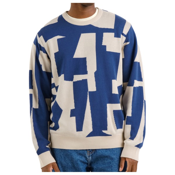 DEDICATED - Sweater Mora - Pullover Gr L blau von Dedicated
