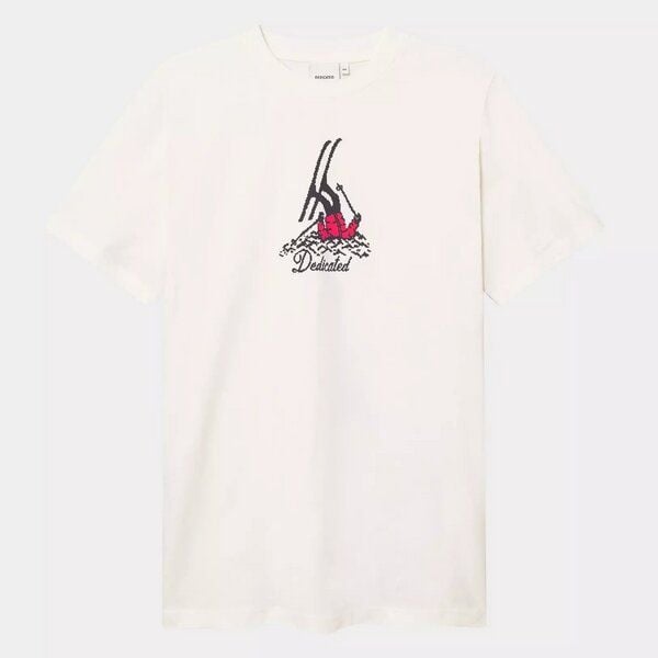 DEDICATED T-Shirt Stockholm - Fallen Skier - aus Bio-Baumwolle von Dedicated