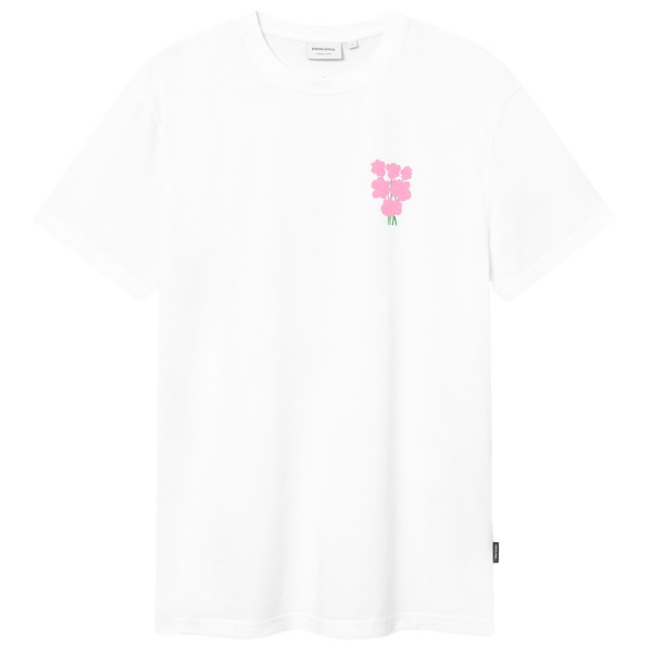 DEDICATED - T-Shirt Stockholm Magical Flowers - T-Shirt Gr XL weiß von Dedicated