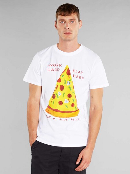 DEDICATED T-Shirt Stockholm Work Hard Pizza von Dedicated