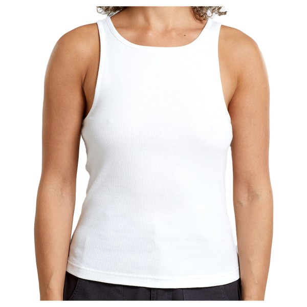 DEDICATED - Women's Rib Top Valdermarsvik - Top Gr M weiß von Dedicated