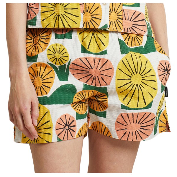 DEDICATED - Women's Shorts Aspudden Dandelions - Shorts Gr S beige von Dedicated