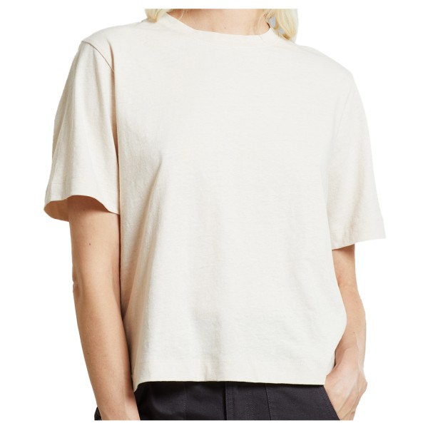DEDICATED - Women's T-Shirt Vadstena Hemp - T-Shirt Gr S weiß von Dedicated