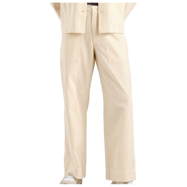 DEDICATED - Women's Workwear Pants Vara - Freizeithose Gr XL grau von Dedicated