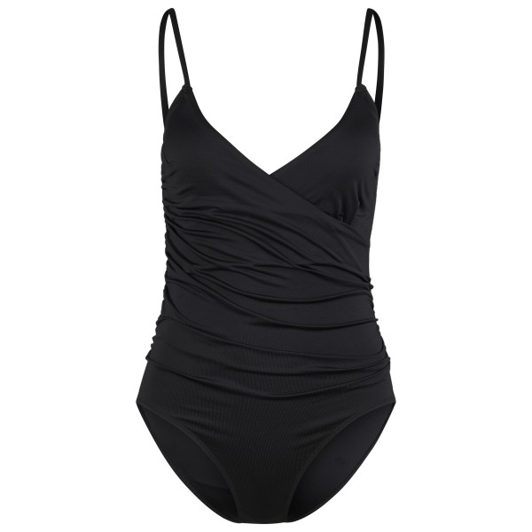 DEDICATED - Women's Wrap Swimsuit Klinte - Badeanzug Gr S schwarz von Dedicated