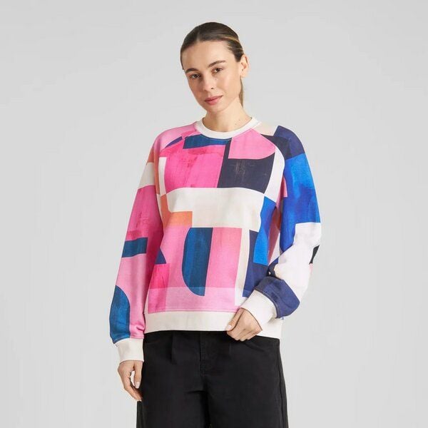 DEDICATED Ystad Abstract Blocks Sweatshirt von Dedicated