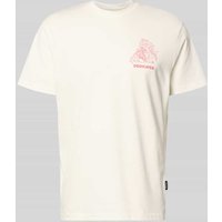 Dedicated T-Shirt mit Label-Print in Offwhite, Größe XXL von Dedicated