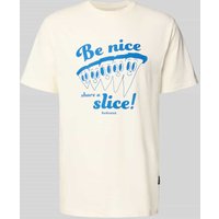Dedicated T-Shirt mit Motiv-Print in Offwhite, Größe XXL von Dedicated