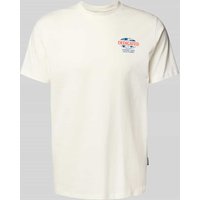Dedicated T-Shirt mit Rundhalsausschnitt Modell 'Support' in Offwhite, Größe XXL von Dedicated