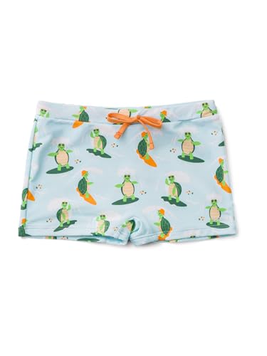 Dedoles Badehose Herren Jungen 100% recyceltes Polyester Badeshorts für Männer lustige Designs Kokosnuss Zitronen Surf Schwimmer Swim Trunks von Dedoles