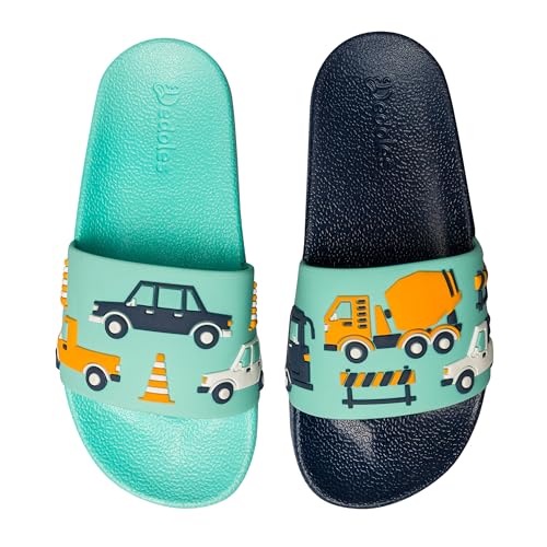 Dedoles Badeschuhe & Hausschuhe Damen Herren & Kinder Badesandalen lustige Designs Bücher Kaffee Party Pizza Fuchs Bär Lama Wolken Geschenk, Farbe: Autoverkehr, Gr.: 30 EU Dedoles Badeschuhe & Hausschuhe Damen Herren & Kinder Badesandalen lustige Designs Bücher Kaffee Party Pizza Fuchs Bär Lama Wolken Geschenk, Farbe: Autoverkehr, Gr.: 30 EU von Dedoles