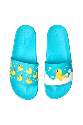 Dedoles Badeschuhe & Hausschuhe Damen Herren & Kinder Badesandalen lustige Designs Bücher Kaffee Party Pizza Fuchs Bär Lama Wolken Geschenk, Farbe: Blau, Motiv: Schwimmende Enten, Gr. 40 Dedoles Badeschuhe & Hausschuhe Damen Herren & Kinder Badesandalen lustige Designs Bücher Kaffee Party Pizza Fuchs Bär Lama Wolken Geschenk, Farbe: Blau, Motiv: Schwimmende Enten, Gr. 40 von Dedoles
