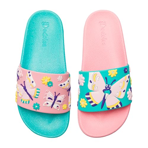Dedoles Badeschuhe & Hausschuhe Damen Herren & Kinder Badesandalen lustige Designs Bücher Kaffee Party Pizza Fuchs Bär Lama Wolken Geschenk, Farbe: Süße Schmetterlinge, Gr.: 34 EU Dedoles Badeschuhe & Hausschuhe Damen Herren & Kinder Badesandalen lustige Designs Bücher Kaffee Party Pizza Fuchs Bär Lama Wolken Geschenk, Farbe: Süße Schmetterlinge, Gr.: 34 EU von Dedoles