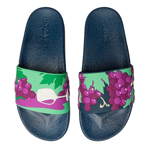 Dedoles Badeschuhe & Hausschuhe viele lustige Designs Bücher Kaffee Katze Party Pizza Dackel Fuchs Panda Delfin Geschenk, Farbe:, Gr.: EU von Dedoles