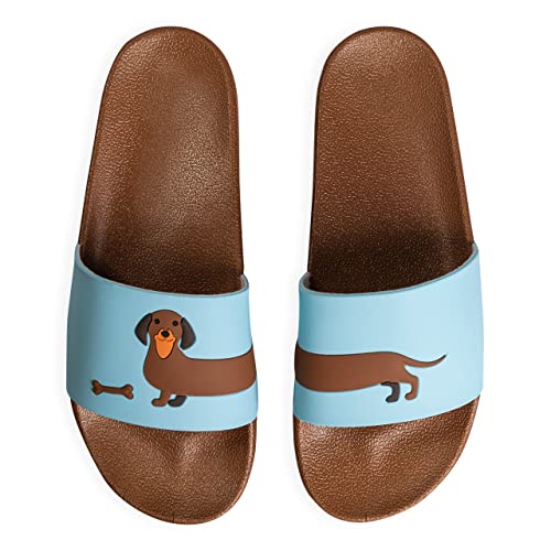 Dedoles Badeschuhe & Hausschuhe viele lustige Designs Bücher Kaffee Katze Party Pizza Dackel Fuchs Panda Delfin Geschenk, Farbe: Langer Dackel, Gr.: 32 EU Dedoles Badeschuhe & Hausschuhe viele lustige Designs Bücher Kaffee Katze Party Pizza Dackel Fuchs Panda Delfin Geschenk, Farbe: Langer Dackel, Gr.: 32 EU von Dedoles