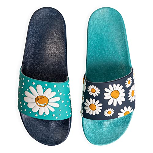 Dedoles Badeschuhe & Hausschuhe viele lustige Designs Bücher Kaffee Katze Party Pizza Dackel Fuchs Panda Delfin Geschenk, Farbe: Gänseblümchen, Gr.: 41 EU Dedoles Badeschuhe & Hausschuhe viele lustige Designs Bücher Kaffee Katze Party Pizza Dackel Fuchs Panda Delfin Geschenk, Farbe: Gänseblümchen, Gr.: 41 EU von Dedoles