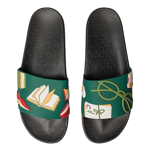 Dedoles Badeschuhe & Hausschuhe viele lustige Designs Bücher Kaffee Katze Party Pizza Dackel Fuchs Panda Delfin Geschenk, Farbe: Buchliebhaber, Gr.: 40 EU Dedoles Badeschuhe & Hausschuhe viele lustige Designs Bücher Kaffee Katze Party Pizza Dackel Fuchs Panda Delfin Geschenk, Farbe: Buchliebhaber, Gr.: 40 EU von Dedoles