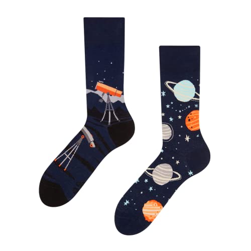 Good Mood Kosmos Buntes Design-Geschenk Socken 1 Paar von Dedoles