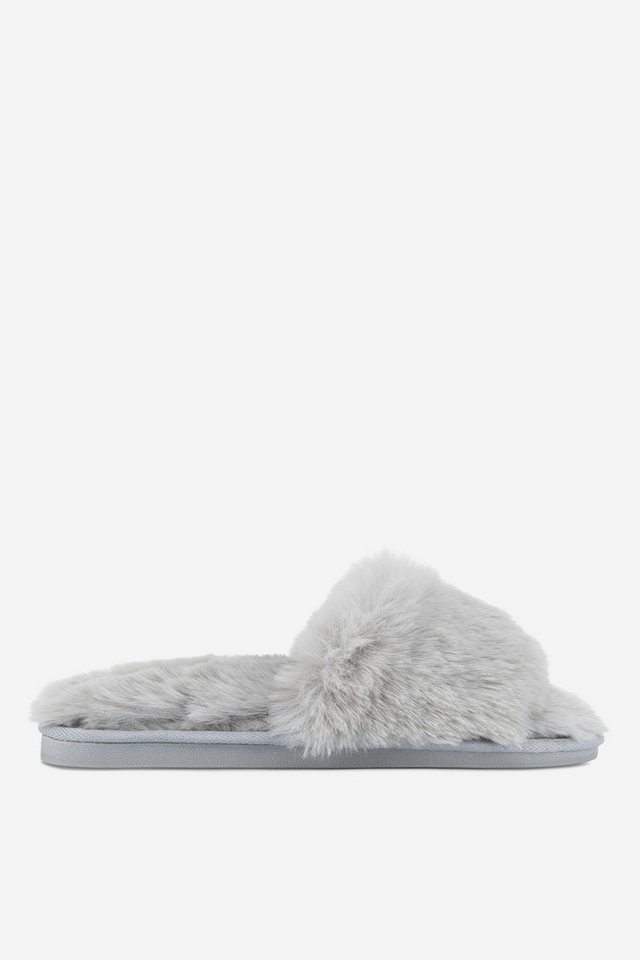 DeeZee DeeZee Damen Hausschuhe 37 grau 5903419601262 Hallenschuh von DeeZee