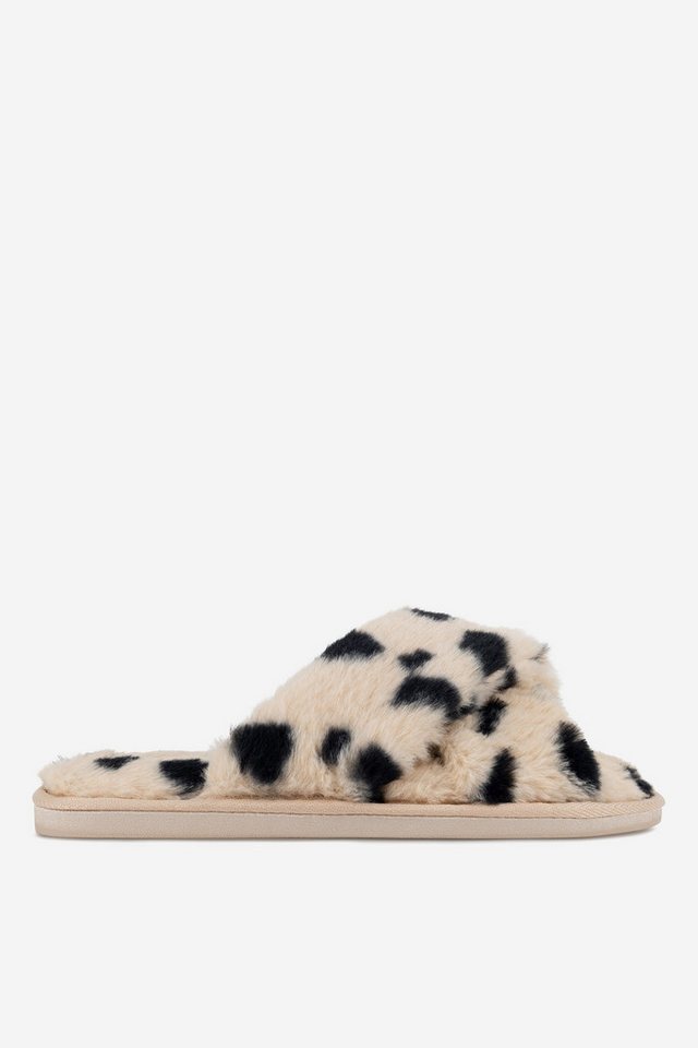 DeeZee DeeZee Damen Hausschuhe 40 natur 5903419598197 Hallenschuh von DeeZee