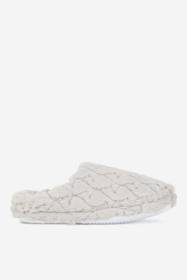 DeeZee DeeZee Damen Hausschuhe 41 grau 5903419651137 Hallenschuh von DeeZee