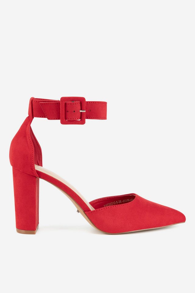 DeeZee DeeZee Damen Pumpe 37 rot 5903698763309 Pumps von DeeZee