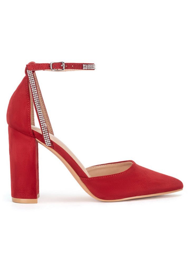 DeeZee DeeZee Pumps Damen WSS20601-01 Rot Pumps von DeeZee