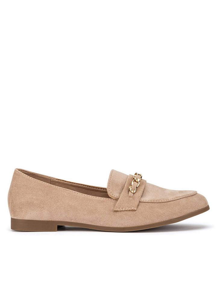 DeeZee Slipper WSS270205-06 Beige Slipper von DeeZee