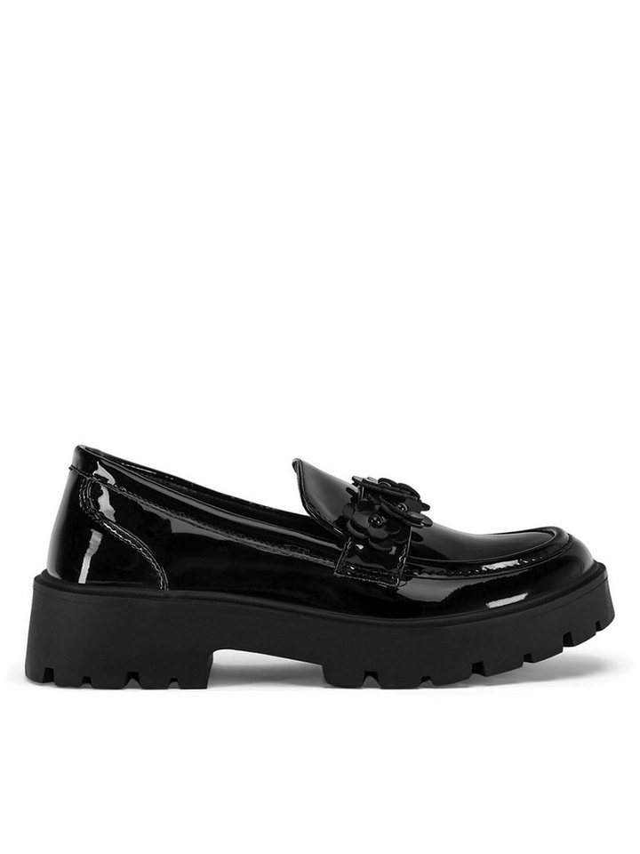 DeeZee DeeZee Slipper Mädchen CM231124-4 Schwarz Slipper von DeeZee