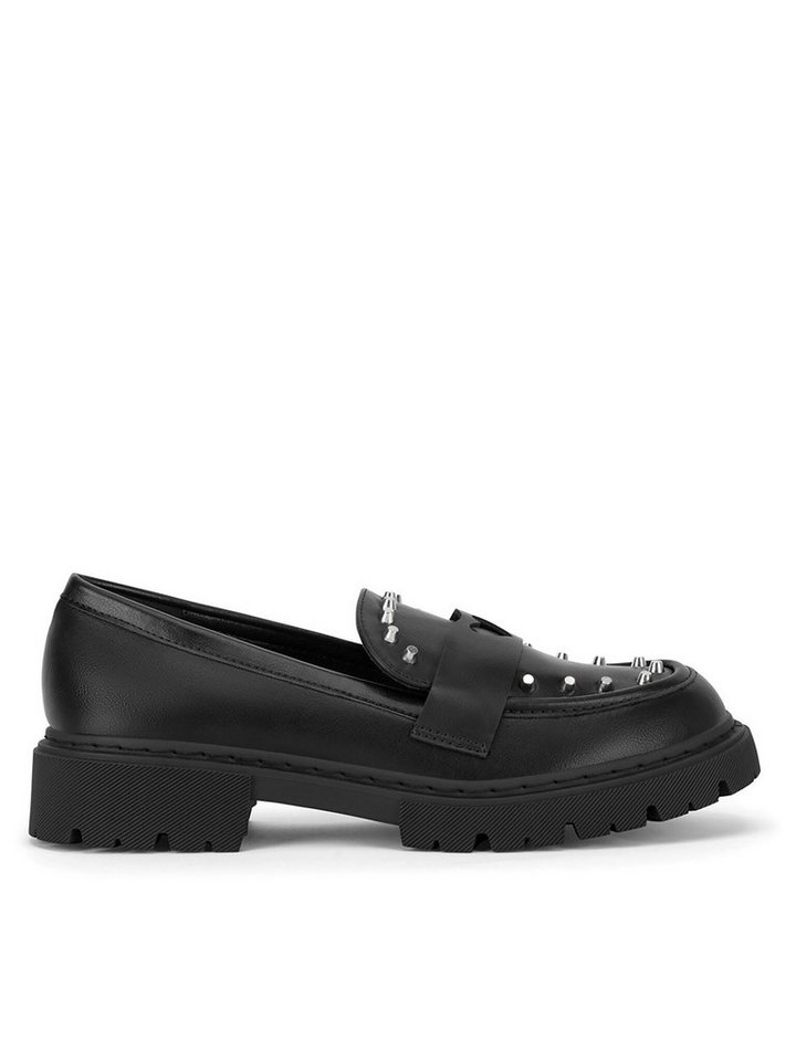 DeeZee DeeZee Slipper Mädchen CS6320-02 Schwarz Slipper von DeeZee